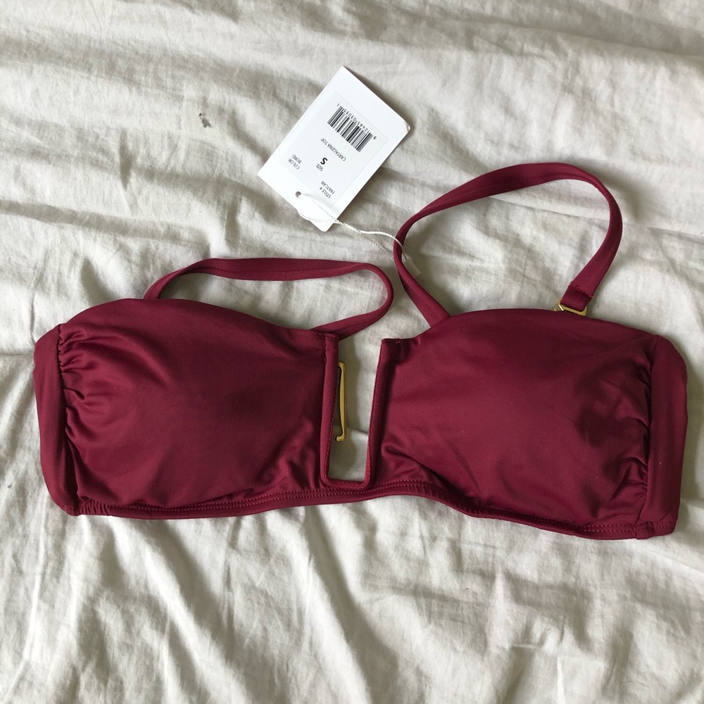 Andie Swim Strapless bikini top
